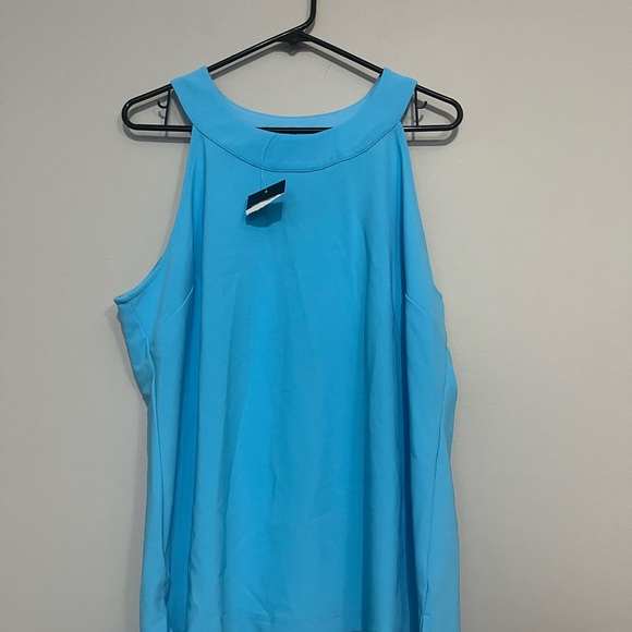 Sleeveless Blue Women's Top - Picture 1 of 6